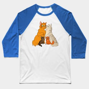 Firestar's happy family (no background) Baseball T-Shirt